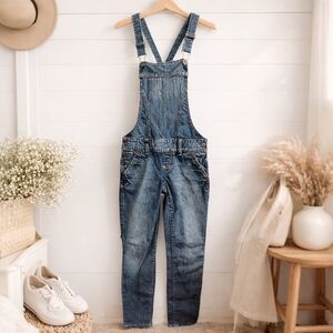 Vintage Guess 90s Y2K Denim Overalls XS Blue Bib Jeans Made in Mexico